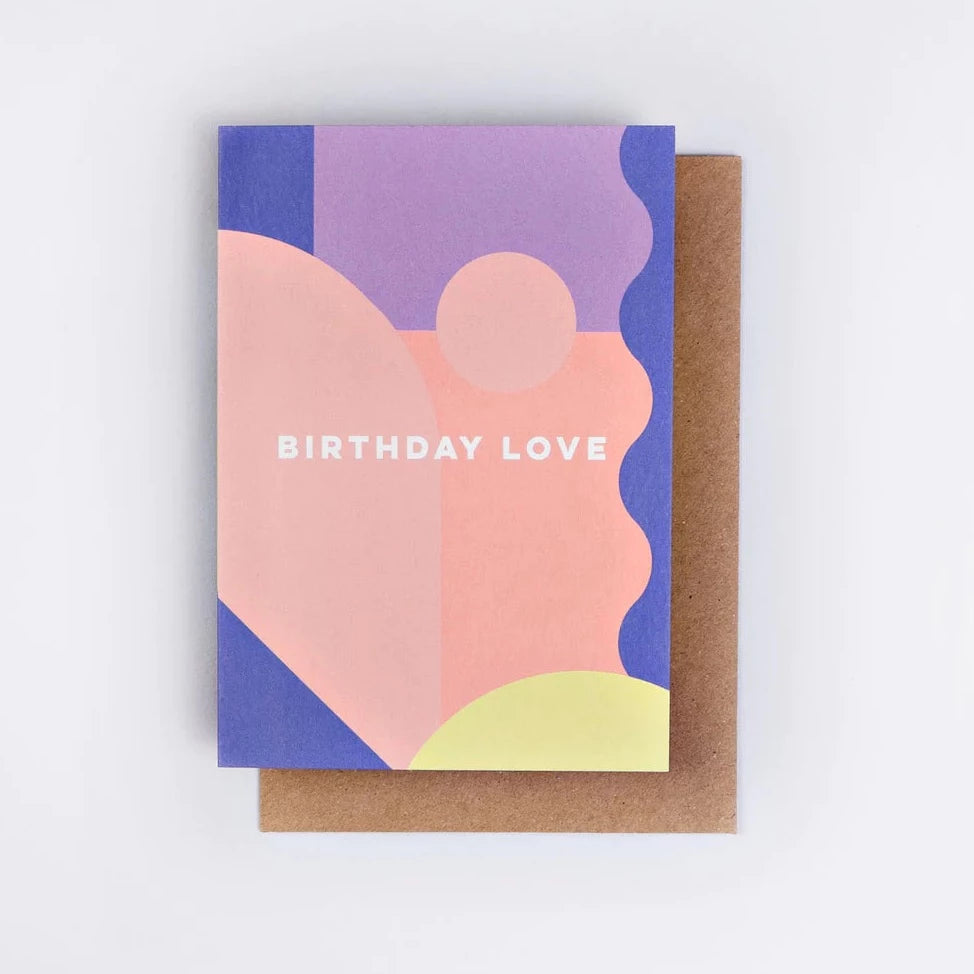 Miami Love Birthday Card