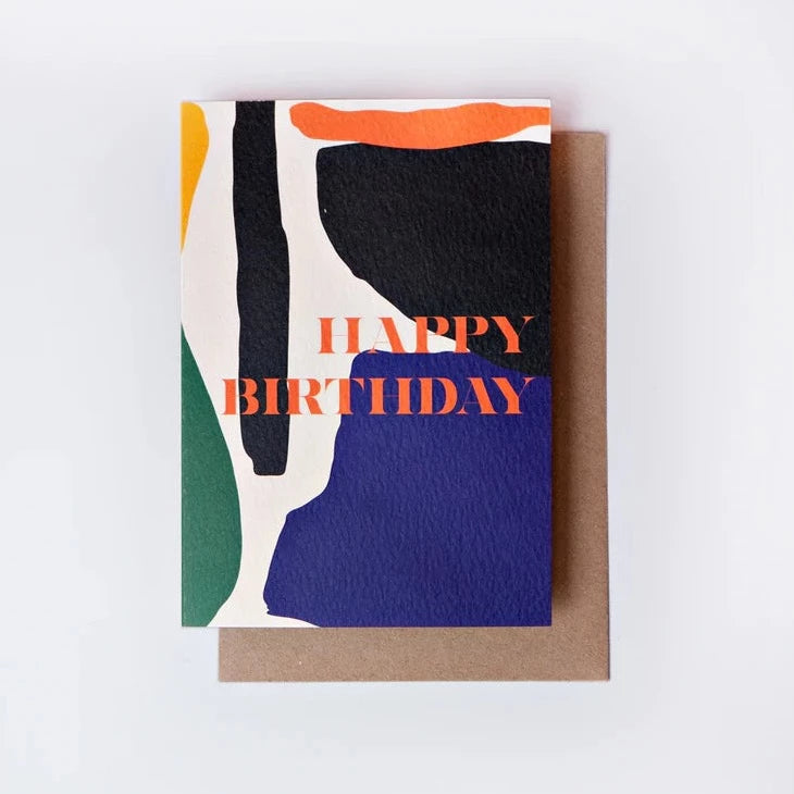 Madrid Birthday Card