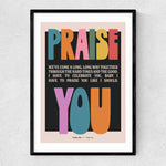 Load image into Gallery viewer, Praise Print
