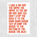 Load image into Gallery viewer, Rapper&#39;s Delight - orange print
