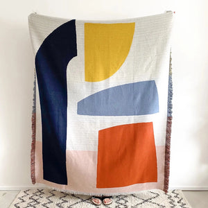 Stille Merino Throw - multi