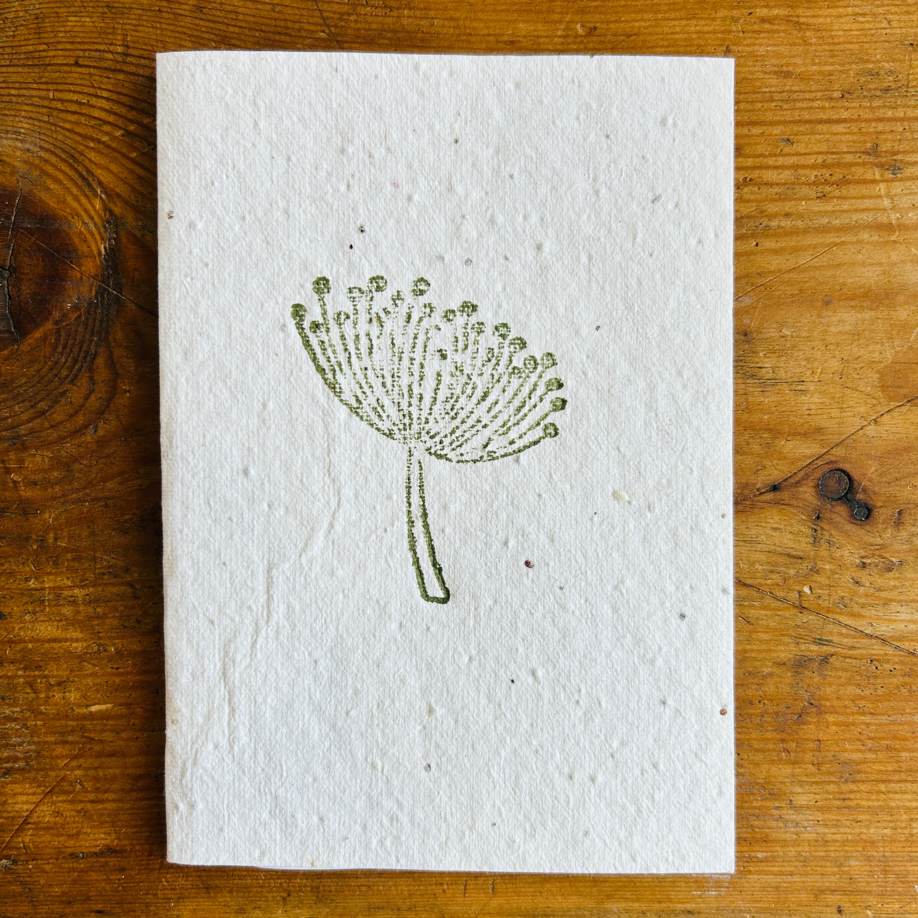 Seed Head Plantable Card
