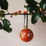 Load image into Gallery viewer, Hand Painted Ceramic Bauble
