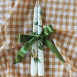 Load image into Gallery viewer, Golden Pear Hand Painted Candle
