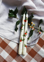 Load image into Gallery viewer, Clementine Hand Painted Candle

