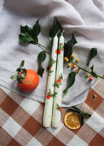 Load image into Gallery viewer, Clementine Hand Painted Candle
