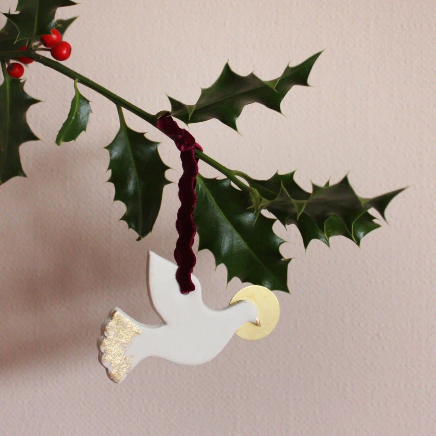 Porcelain Ceramic Dove - small / large