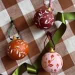 Load image into Gallery viewer, Hand Painted Ceramic Bauble
