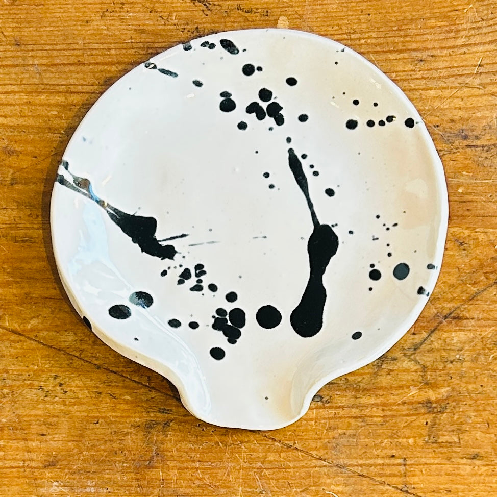 Ceramic Spoon Rest - various colours