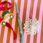 Load image into Gallery viewer, Cosy Christmas Hand Painted Candle
