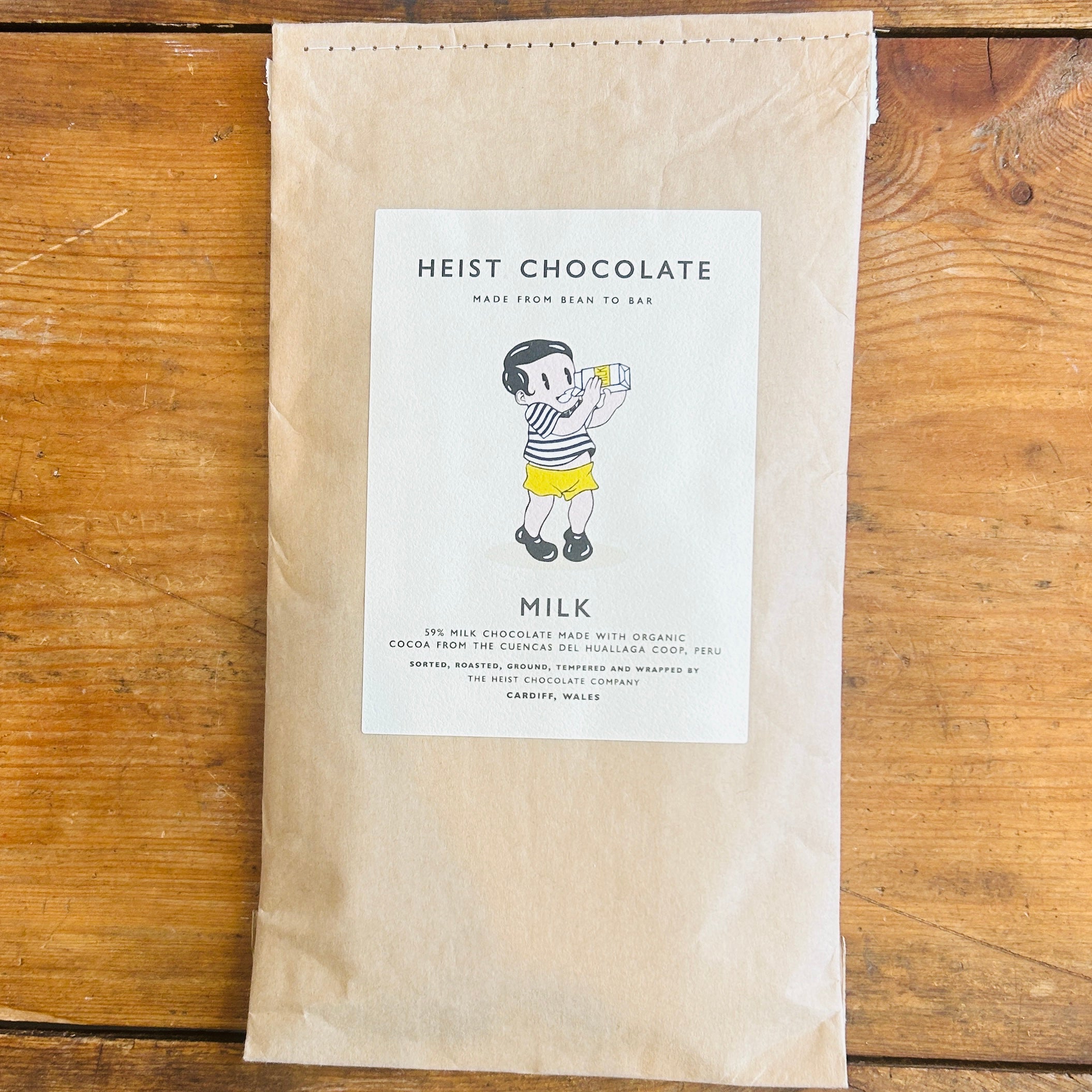 Heist Milk Chocolate Bar