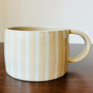 Neutral Stripe Mug