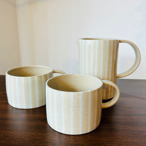 Neutral Stripe Mug