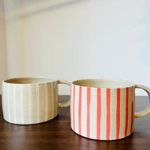 Neutral Stripe Mug