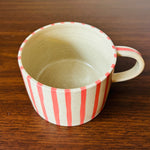 Load image into Gallery viewer, Coral Stripe Mug
