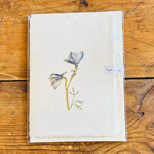 Pressed Flower Greeting Card