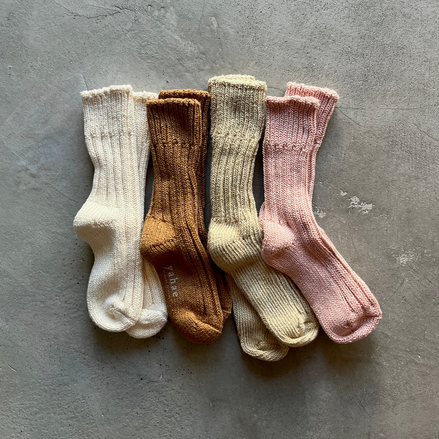 Organic Cotton Chunky Socks - brown