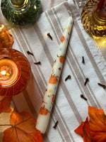 Load image into Gallery viewer, Harvest Pumpkin Hand Painted Candle
