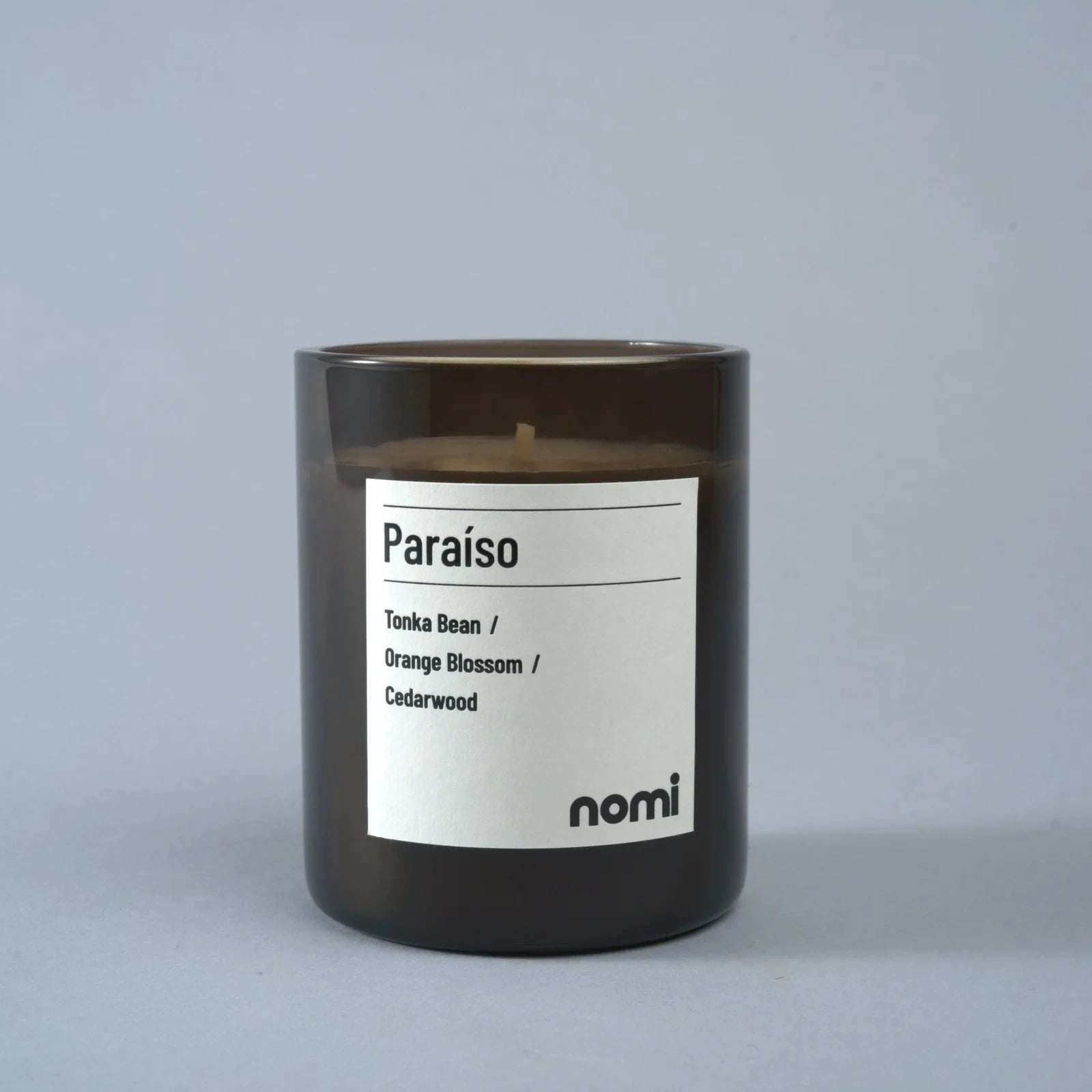 Paraíso Scented Candle - Tonka Bean / Orange Blossom / Cedarwood