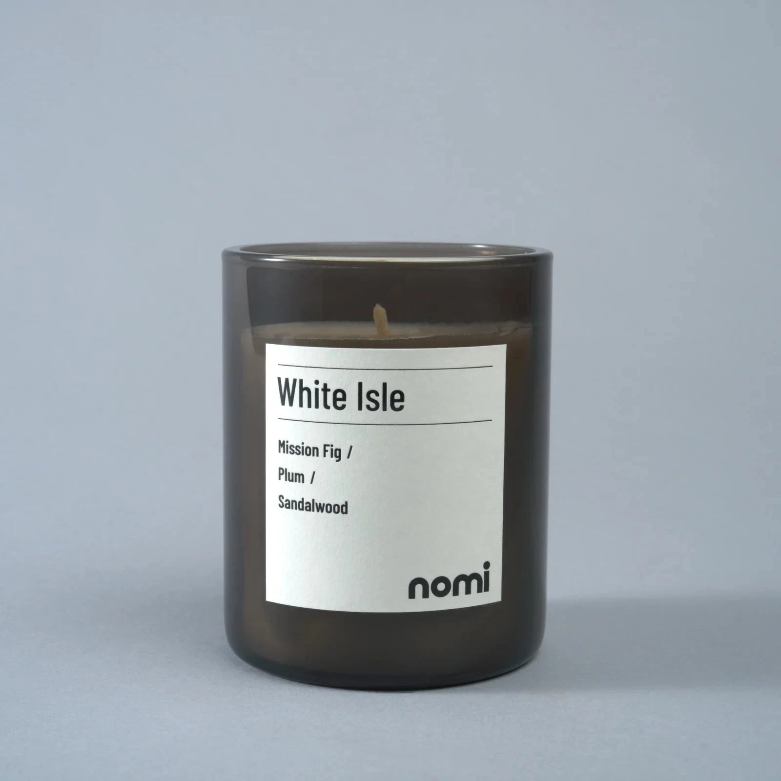 White Isle Scented Candle - Mission Fig / Plum / Sandalwood