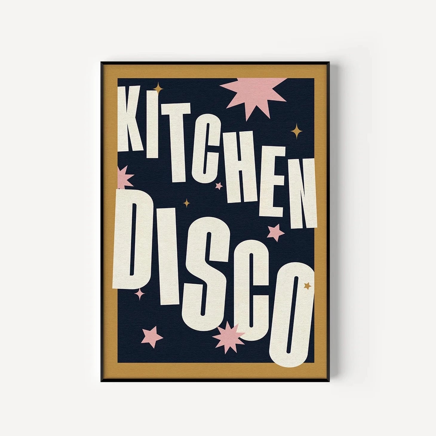 'Kitchen Disco' print