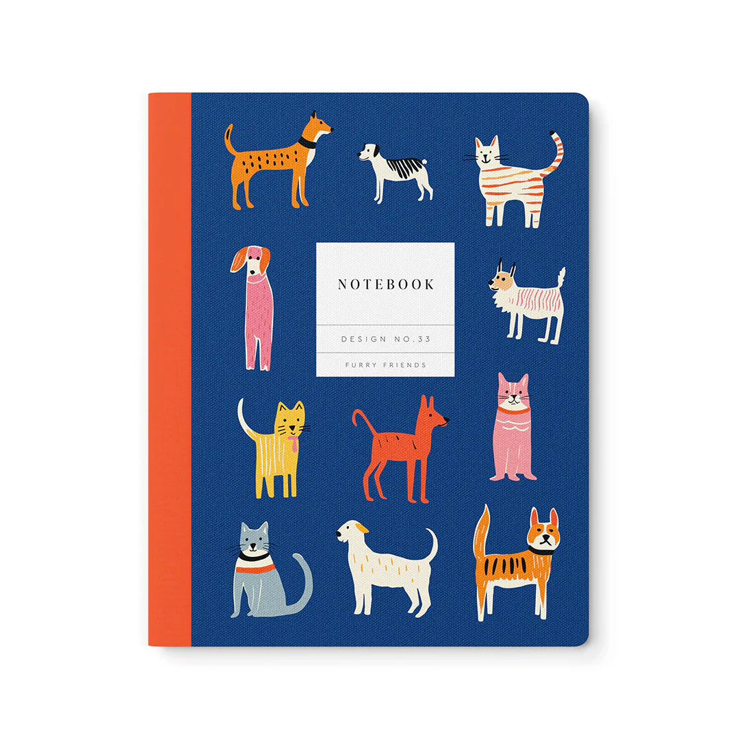 Furry Friends Kaleido Notebook