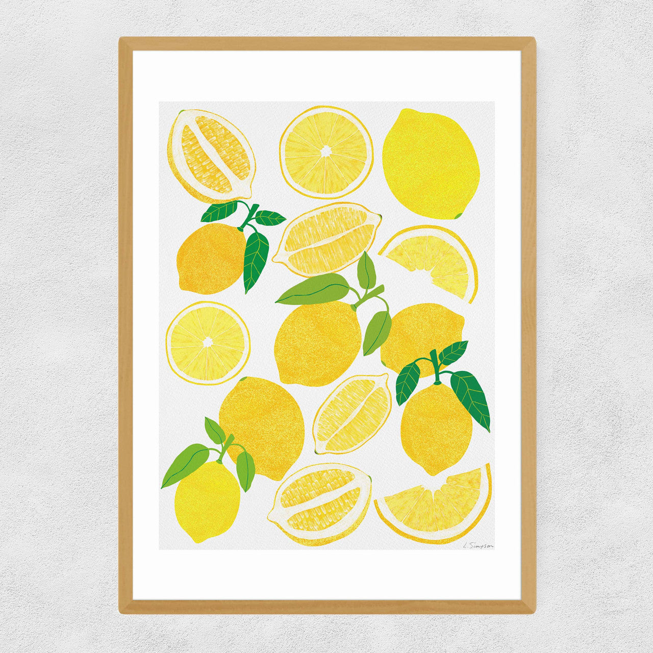 Lemon Harvest Print