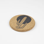 Load image into Gallery viewer, Organic Cork Coaster - Cactus
