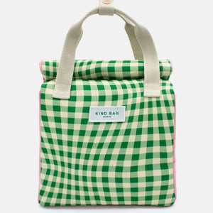 Distorted Gingham Lunchbag