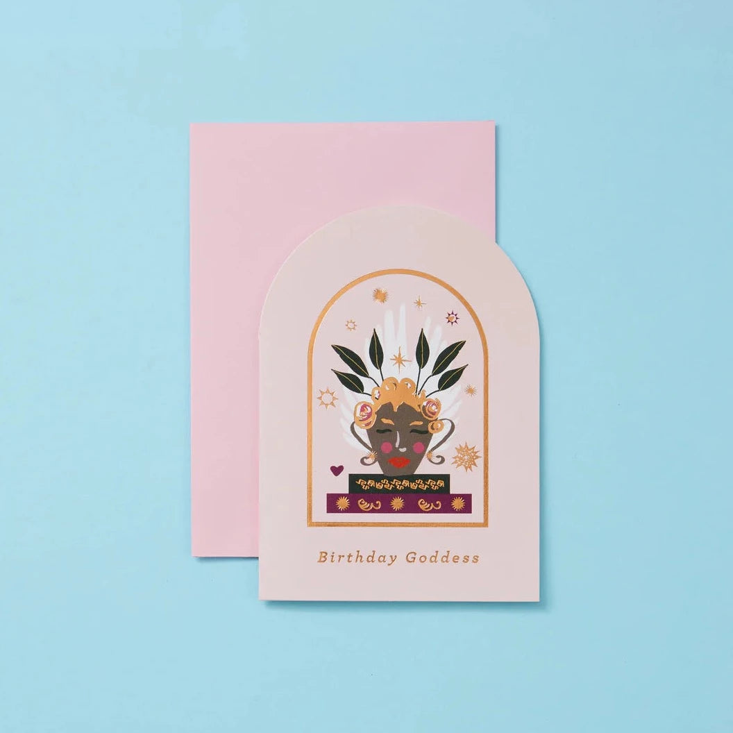 Birthday Goddess Card