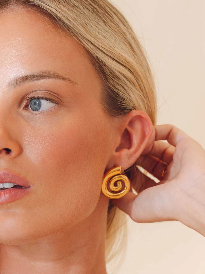 Maya Swirl Earrings