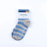 Load image into Gallery viewer, Marj Merino Socks - natural / sky
