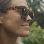 Load image into Gallery viewer, Marais X Recycled Plastic Sunglasses - Leopard
