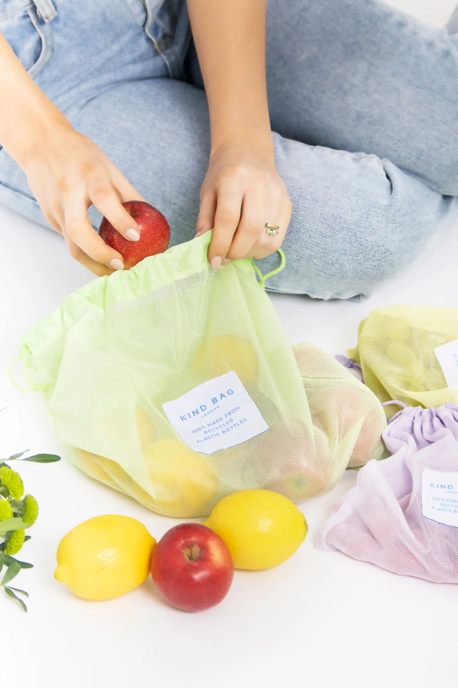 Mesh Bags - set of 3