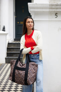 Carryall Tote Bag - leopard