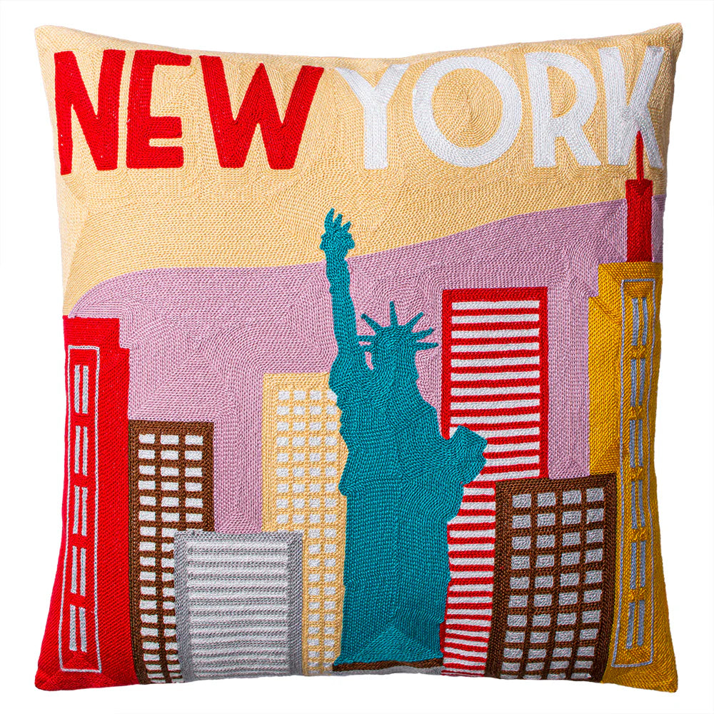 New York Needlepoint Cushion - Limited Edition