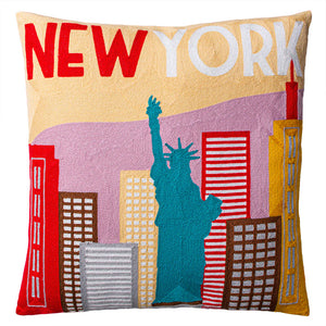 New York Needlepoint Cushion - Limited Edition