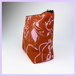 Load image into Gallery viewer, Spring Ochre + Pink Make Up Bag
