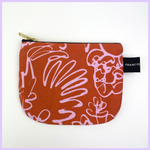 Load image into Gallery viewer, Spring Ochre + Pink Pouch
