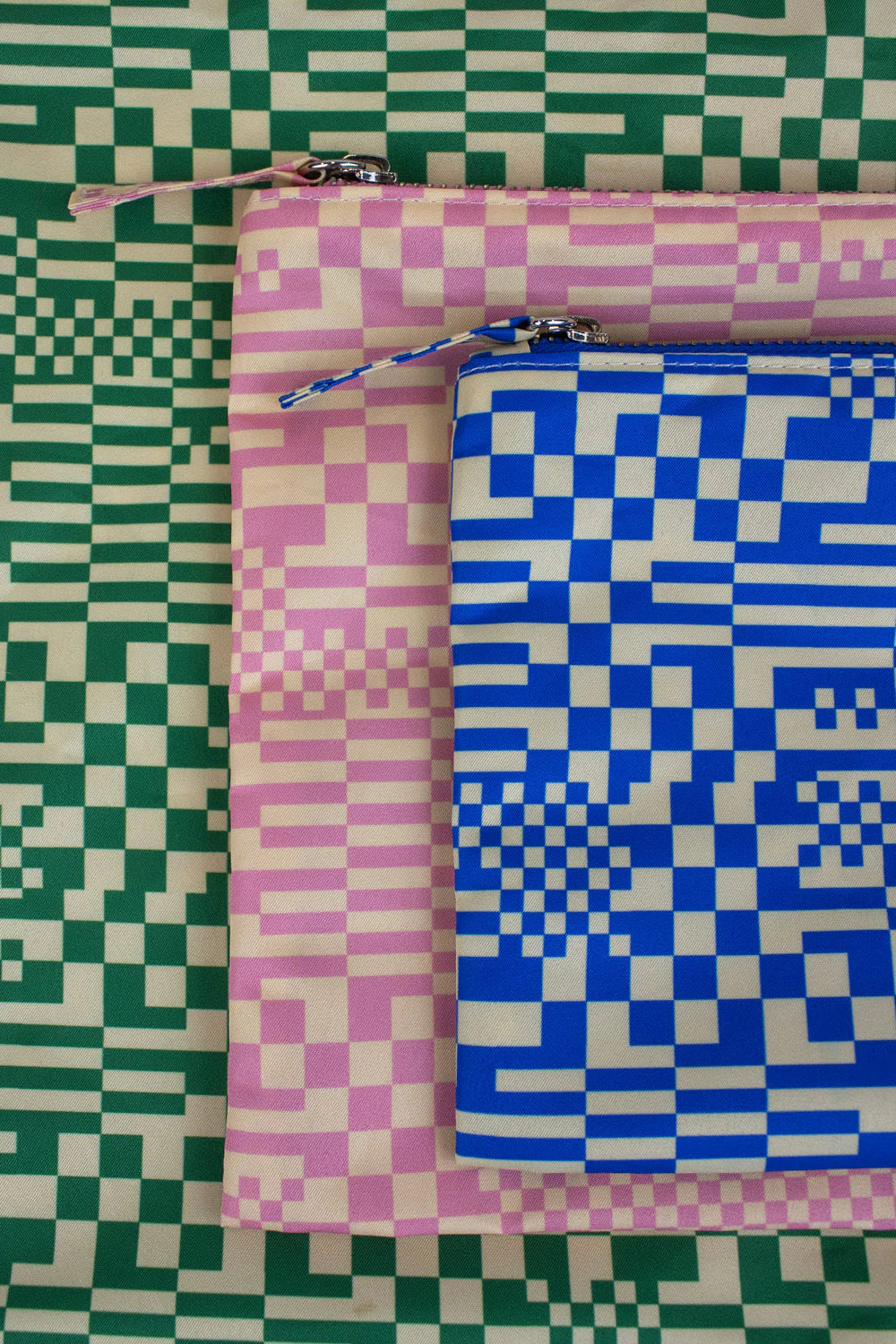 Checkerboard Pouch - small / medium / large