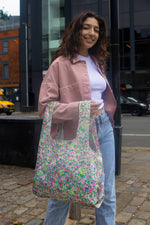 Load image into Gallery viewer, Meadow Flowers Reusable Bag - medium
