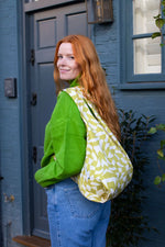 Load image into Gallery viewer, Wavy Check Reusable Bag - medium
