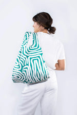 Load image into Gallery viewer, Lines Reusable Bag - medium
