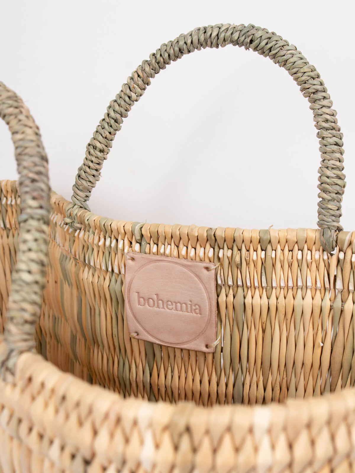 Reed Shopper Basket