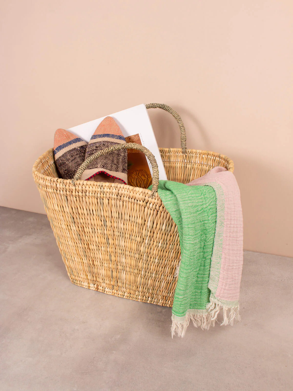 Reed Shopper Basket