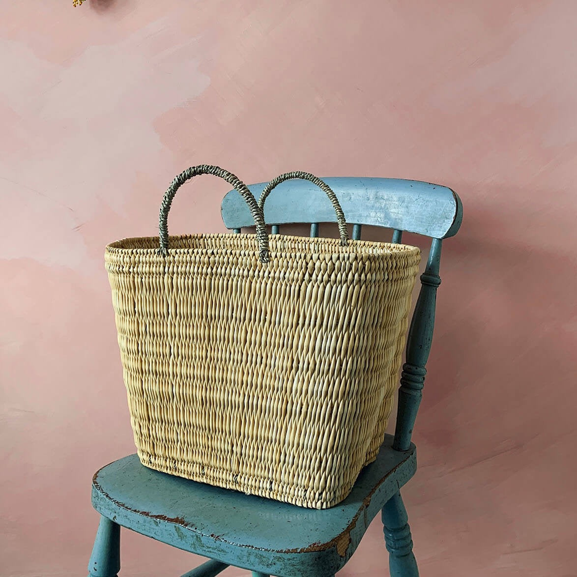 Reed Shopper Basket