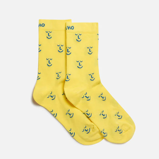 Happy Sunshine Bamboo Smiley Socks