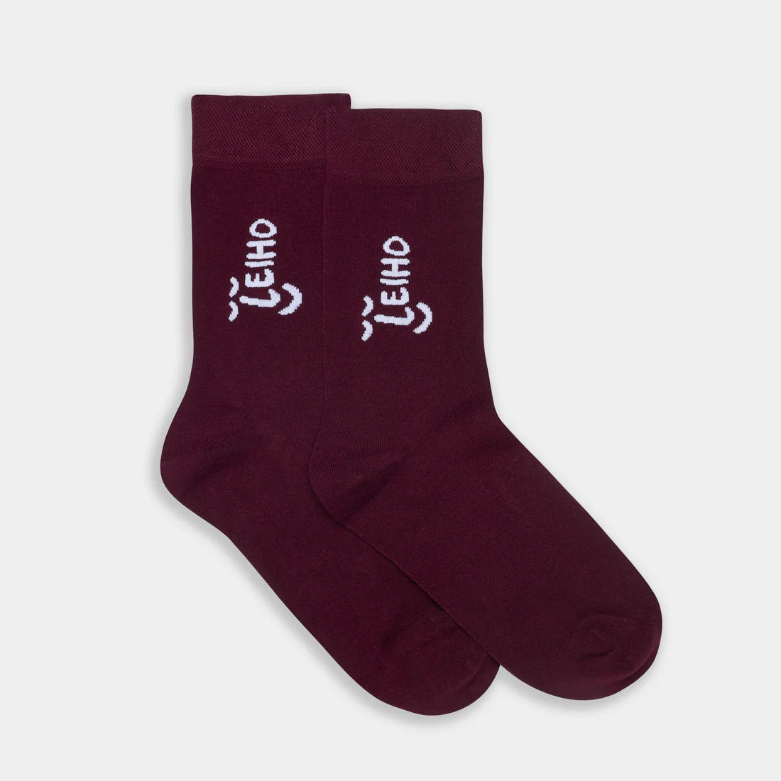 Burgundy Bamboo Socks