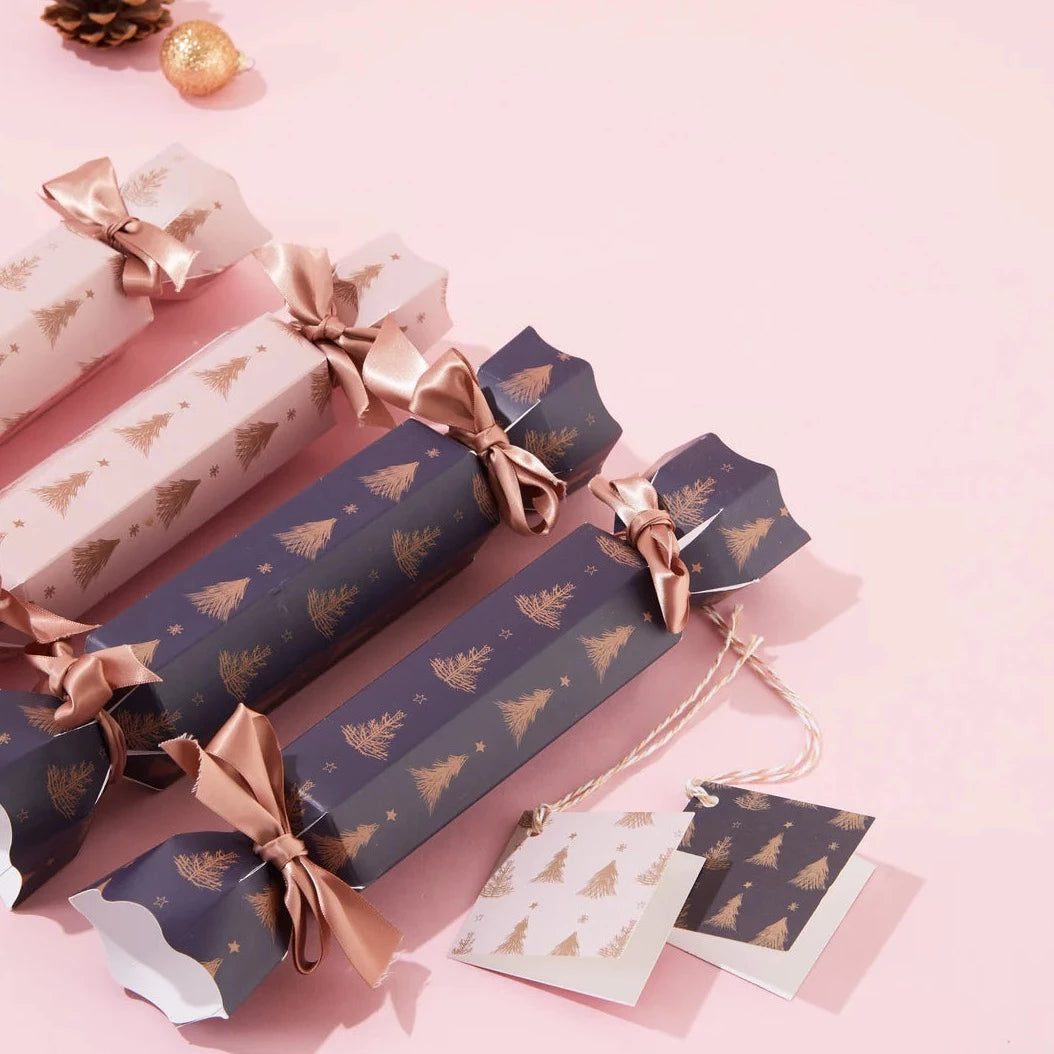Christmas Cracker - fill your own cracker kit - Set of 6 (tree)