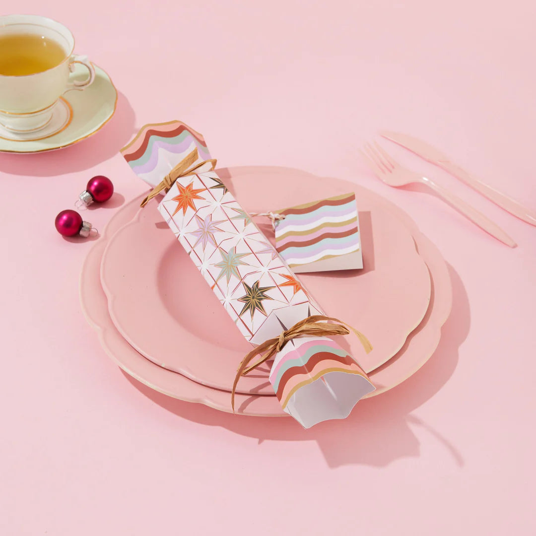 Christmas Cracker Kit - fill your own cracker - Set of 6 ('star')